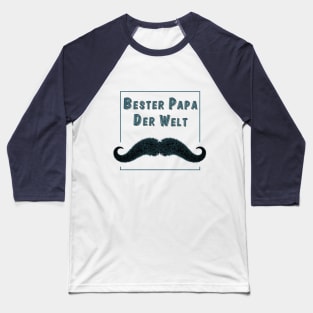 Bester Papa Der Welt Vatertagsgeschenk - fathers day - vatertag - Baseball T-Shirt